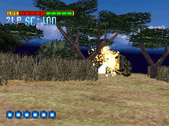 Simple Series 1500 Vol. 24: The Gun Shooting screenshot 3 for Playstation